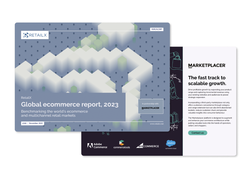 Feature image for Global eCommerce Report by Marketplacer.