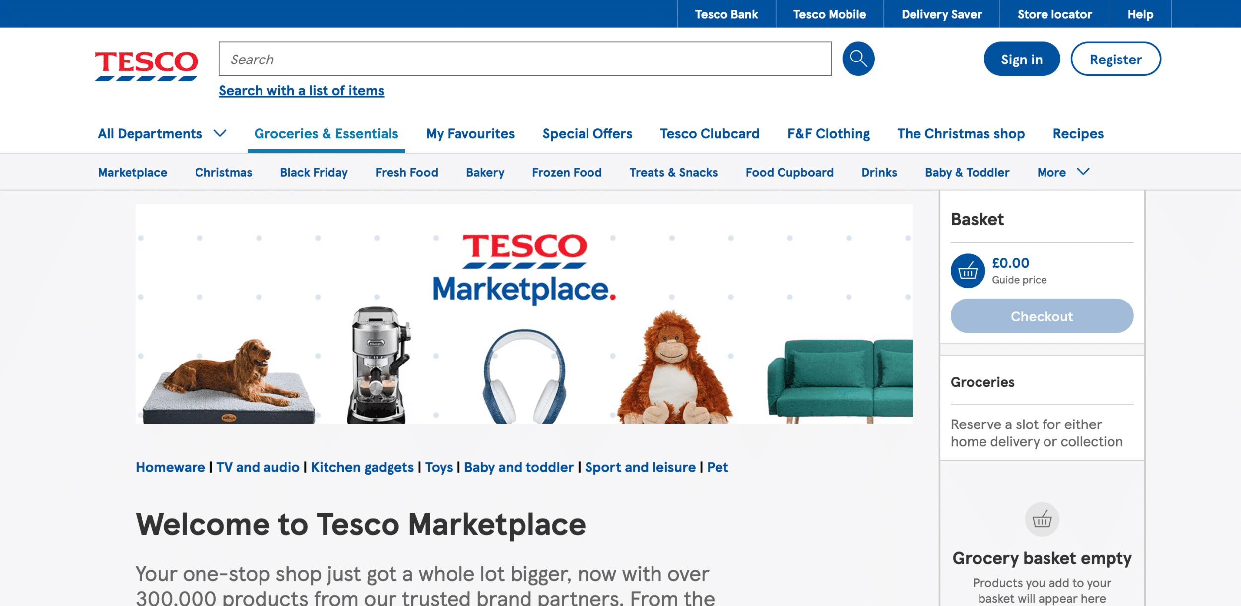 Industry Marketplace Business Models: Definition, Types & Advantages tesco online marketplace